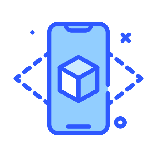 Phone mobile figure computer icon