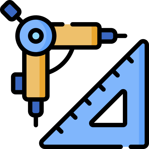 Geometry education measurement divider icon Geometry education measurement divider icon
