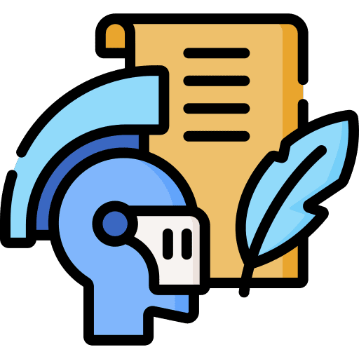 History old paper feather pen helmet icon