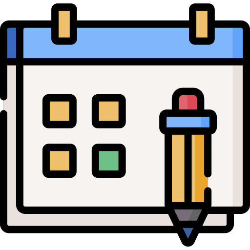 Schedule pencil schedule calendar icon Schedule pencil schedule calendar icon