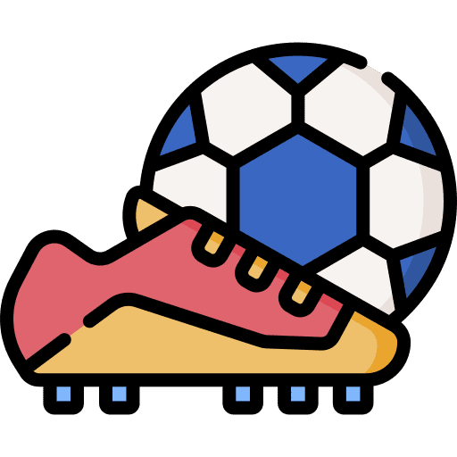 Soccer sports and competition football play icon Soccer sports and competition football play icon