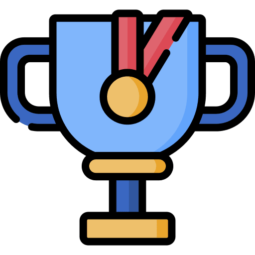 Trophy winner sports and competition cup icon Trophy winner sports and competition cup icon