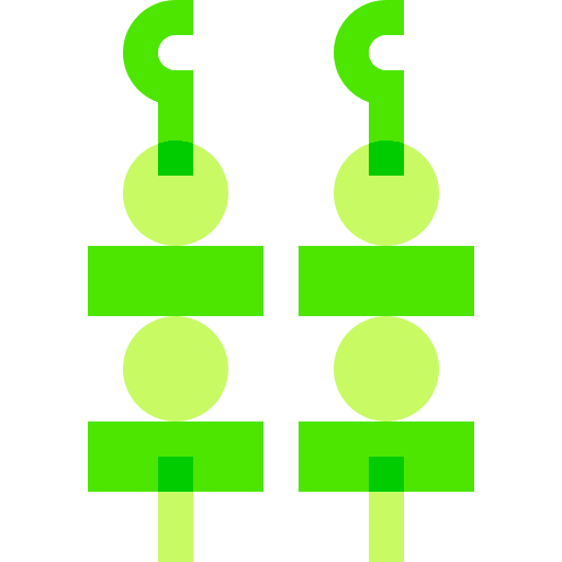 Skewer food and restaurant barbecue skewer icon Skewer food and restaurant barbecue skewer icon