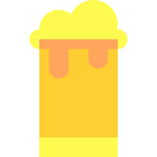 Beer alcoholic glass drink icon Beer alcoholic glass drink icon