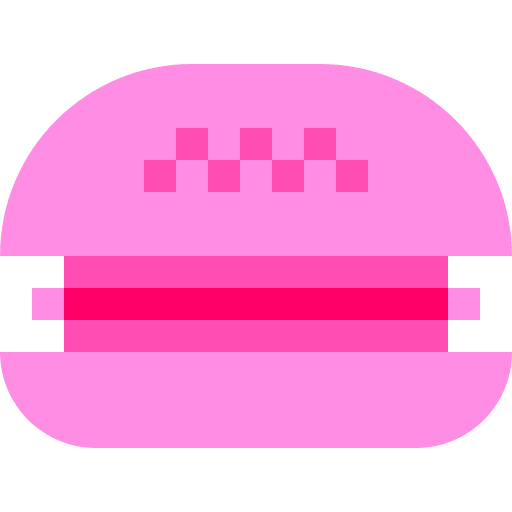 Burger bread fast food food and restaurant icon Burger bread fast food food and restaurant icon