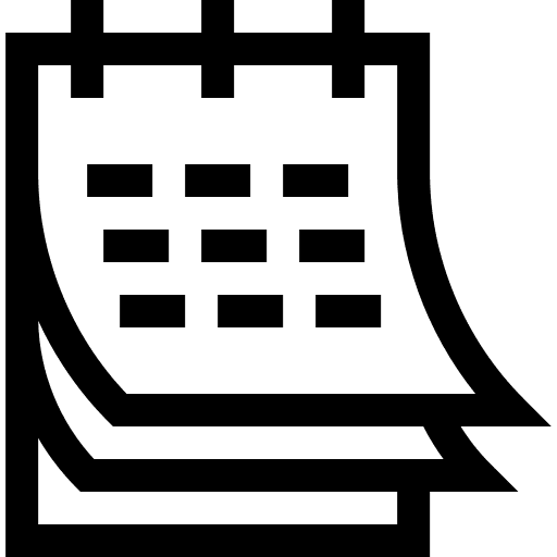 Calendar administration time time and date icon
