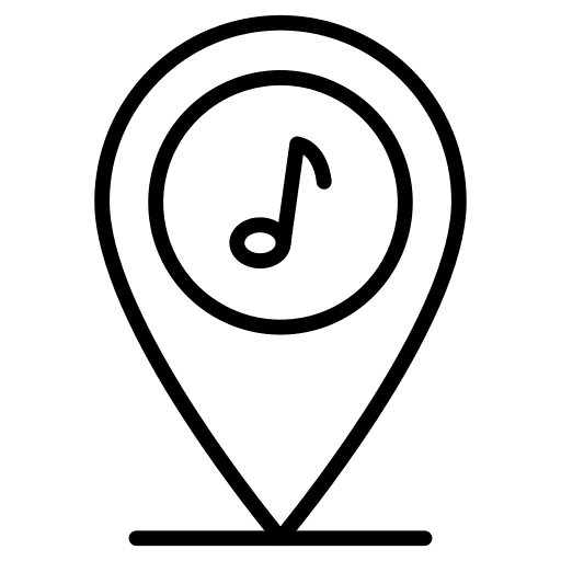 Pin point quaver pin point maps and location icon