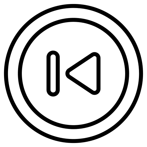 Backward skip ui back arrow icon Backward skip ui back arrow icon