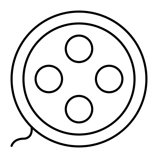 Film reel film reel film reel icon
