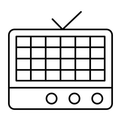 Radio radio transistor radio antenna icon