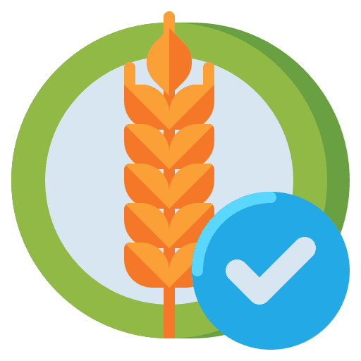 Fiber healthy food vegan farm icon