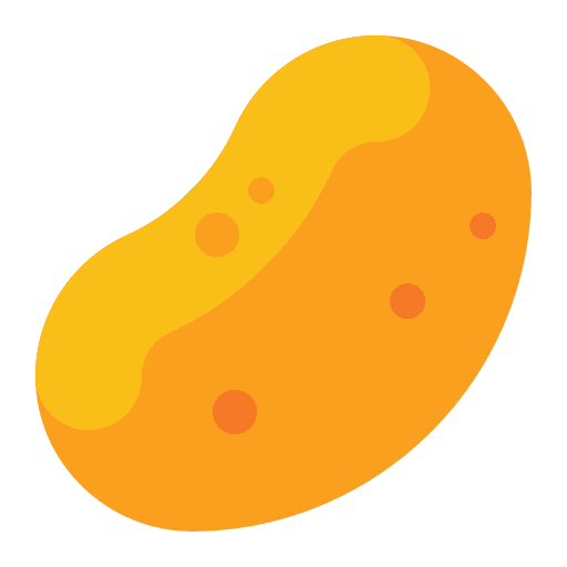 Potato vegan healthy food icon