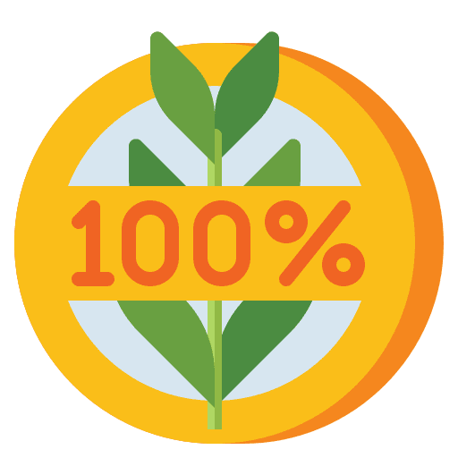 Organic organic care leaf icon