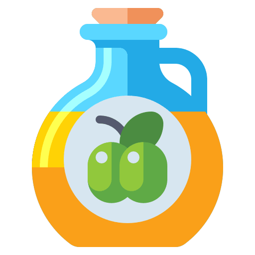 Olive oil organic olive oil vegan icon