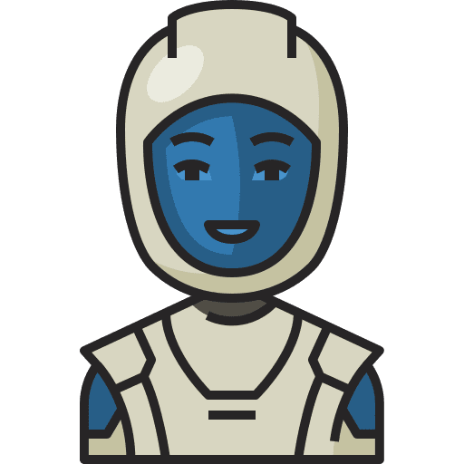 Astronaut job galaxy aqualung icon