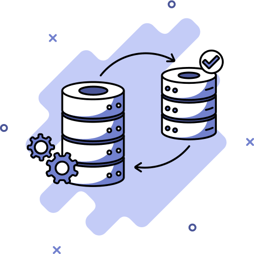 Database database networking database storage icon
