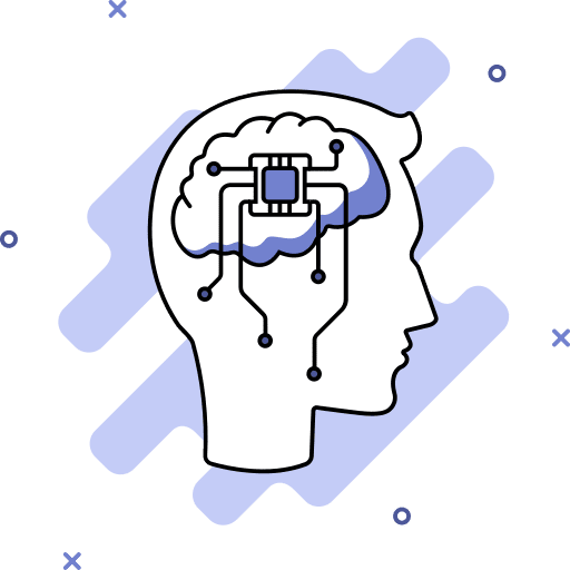 Machine learning ai machine learning artificial intelligence icon