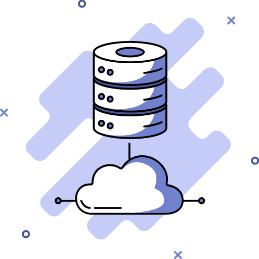 Cloud database cloud data seo and web cloud database icon Cloud database cloud data seo and web cloud database icon
