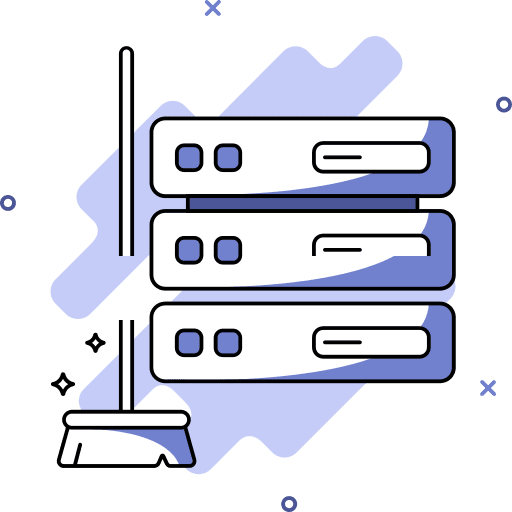 Data cleaning data cleaning seo and web database storage icon Data cleaning data cleaning seo and web database storage icon