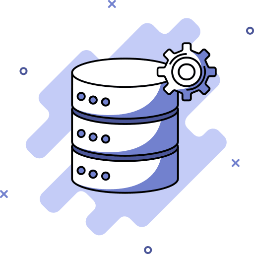 Engineering engineering database management database storage icon Engineering engineering database management database storage icon