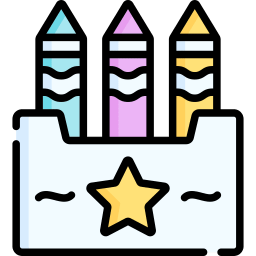 Crayon crayon art and design write icon