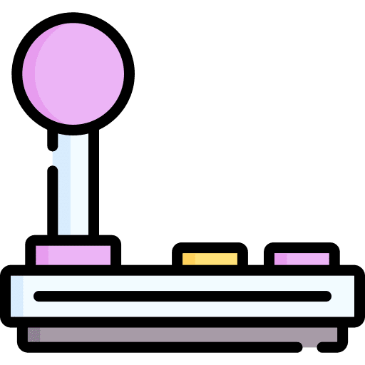 Joystick joystick console video game icon Joystick joystick console video game icon