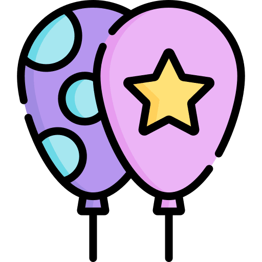 Balloons balloons new york decoration icon Balloons balloons new york decoration icon