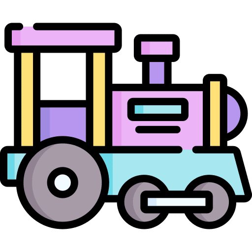 Train children train locomotive icon Train children train locomotive icon