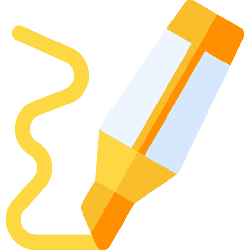 Marker education highlighter edit icon