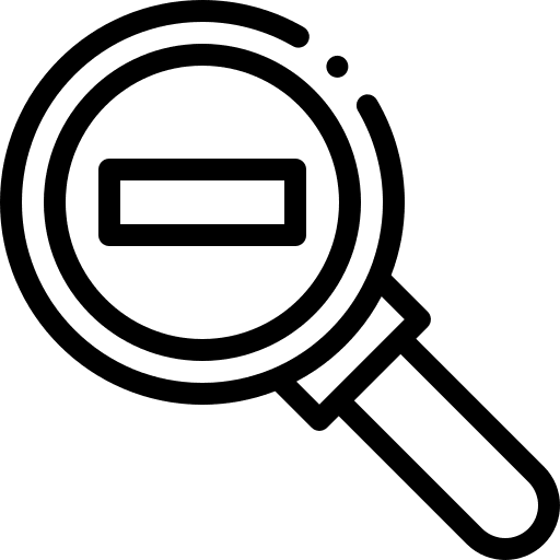 Zoom out interface minus tool icon Zoom out interface minus tool icon