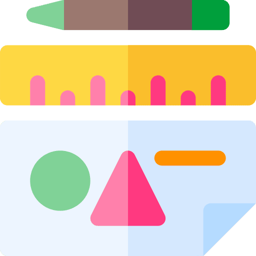 Tools sketch draw notebook icon