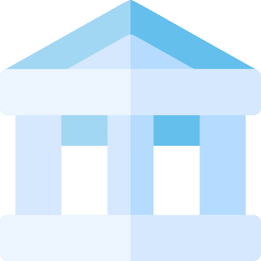 Architecture columns architecture and city architecture icon