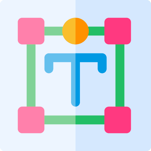 Typography text editor text ui icon