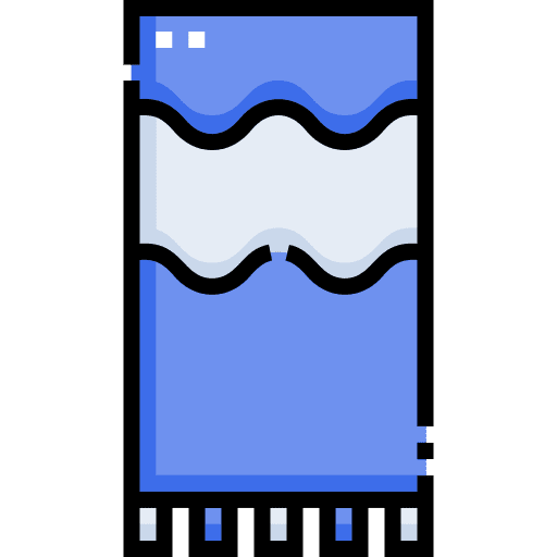Beach towel travel sleeping mat holidays icon Beach towel travel sleeping mat holidays icon