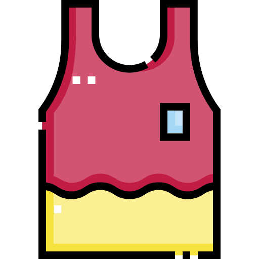 Tank top fashion clothes tshirt icon Tank top fashion clothes tshirt icon