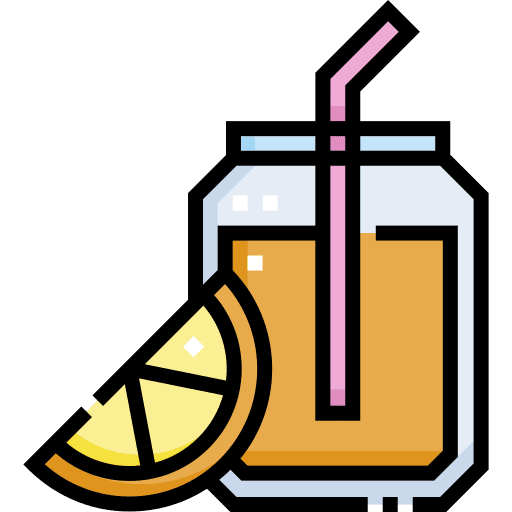 Orange juice glass drink beverage icon Orange juice glass drink beverage icon