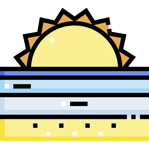Beach sunset sun sunrise beach sunset icon Beach sunset sun sunrise beach sunset icon