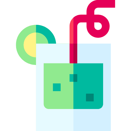 Cocktail alcoholic beverage drink icon