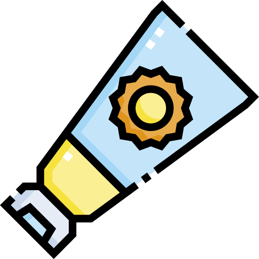 Sunscreen summer sunblock sun cream icon Sunscreen summer sunblock sun cream icon
