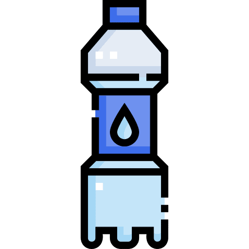Water bottle food and restaurant water bottle hydratation icon Water bottle food and restaurant water bottle hydratation icon