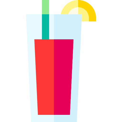 Bloody mary beverage straw food and restaurant icon