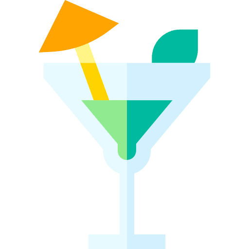 Cocktail drink cocktail umbrella icon Cocktail drink cocktail umbrella icon