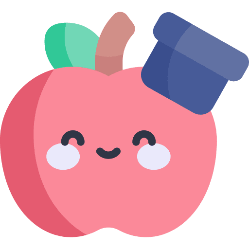 Apple learning apple education icon