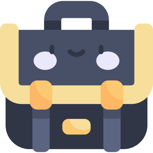 Briefcase briefcase book bag education icon