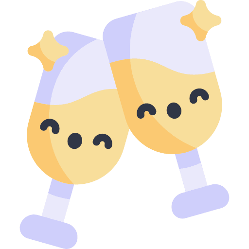 Toast toast drink cheers icon Toast toast drink cheers icon