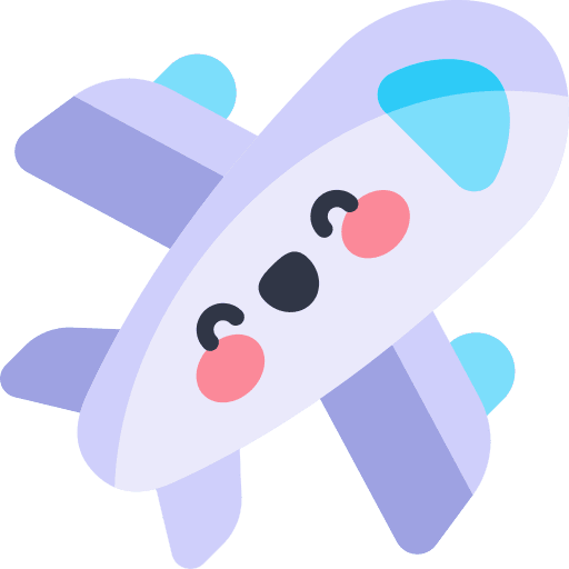 Travel transport travel plane icon