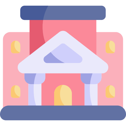 College learning study high school icon College learning study high school icon
