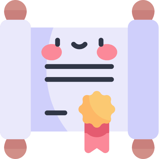 Diploma degree contract patent icon Diploma degree contract patent icon