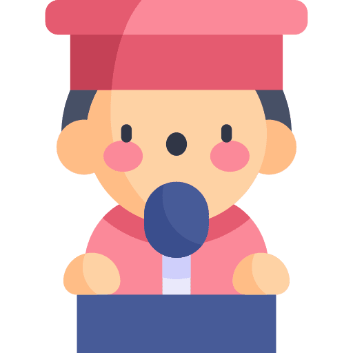 Speech boy speech ceremony icon Speech boy speech ceremony icon