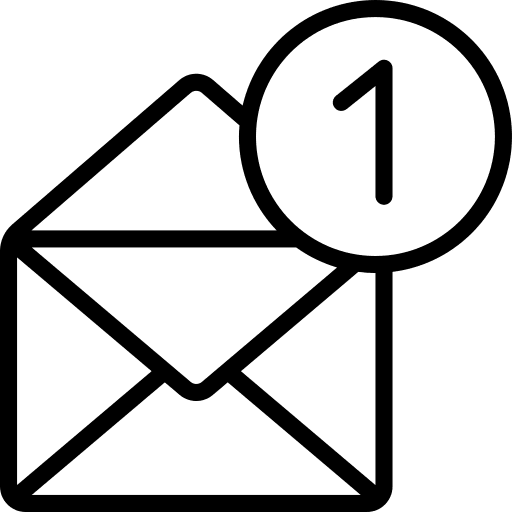 Envelope mail communications letter icon